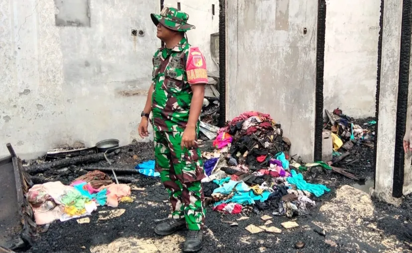 Puing Dapur Suluun dan Kehadiran Babinsa Koramil 1302-16/Tumpaan