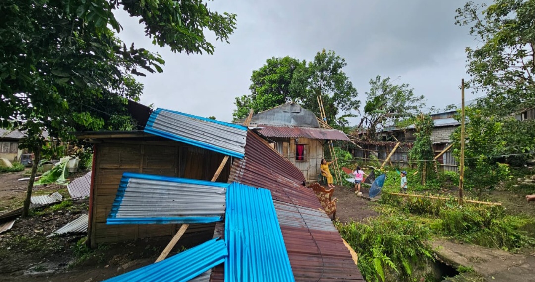 Puting Beliung Terjang Minahasa, 15 Rumah Warga Rusak