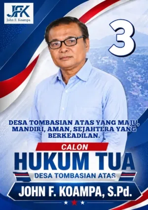 Dedikasi untuk Tanah Kelahiran: John F. Koampa Siap Berikan yang Terbaik untuk Tombasian Atas
