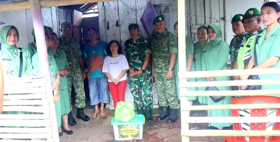 HUT Kodam XIII/Merdeka: Merayakan Pengabdian Lewat Solidaritas Sosial di Minahasa Raya