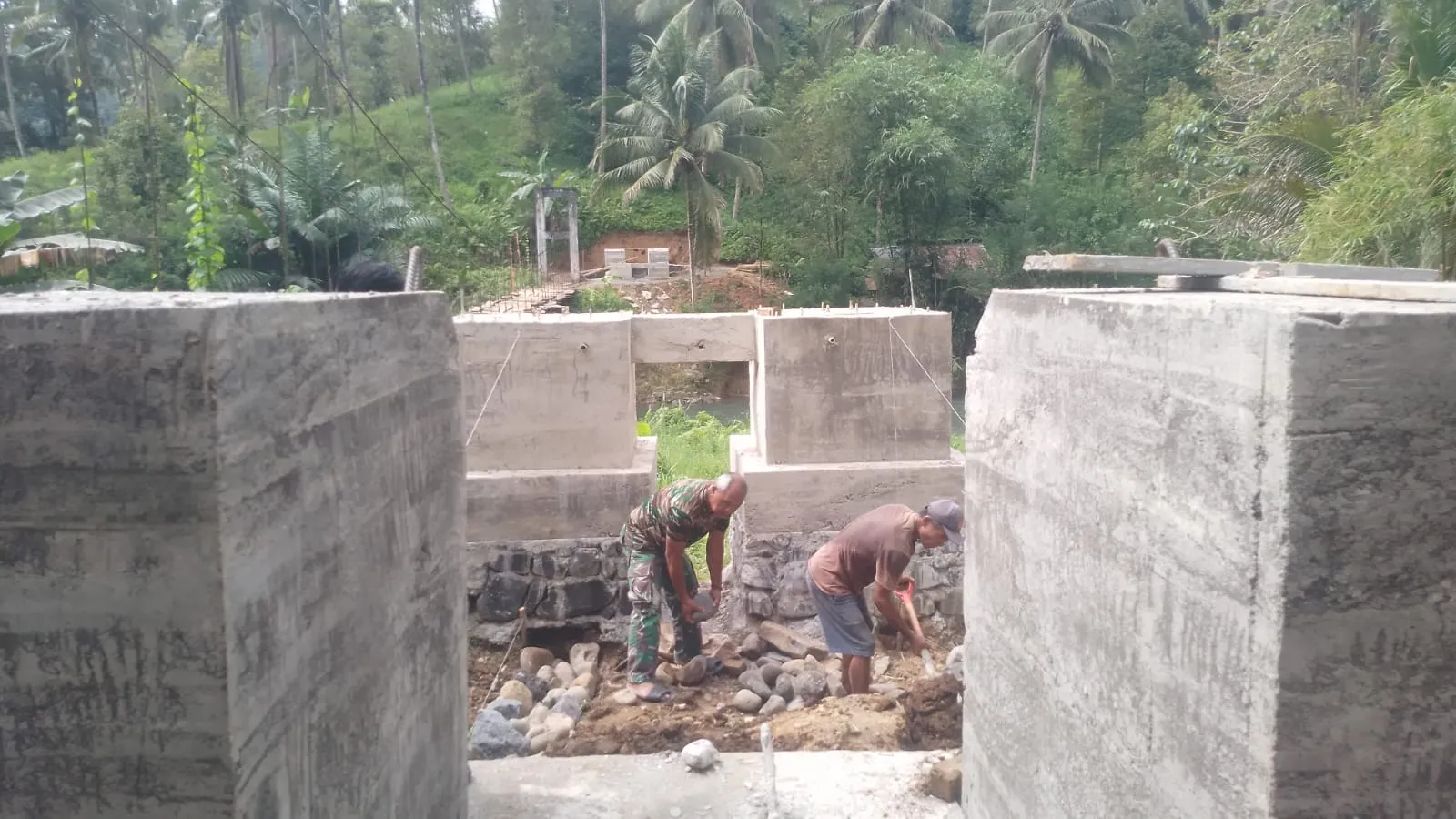 Membangun Konektivitas Desa, Jembatan Perintis Garuda Terus Dikebut