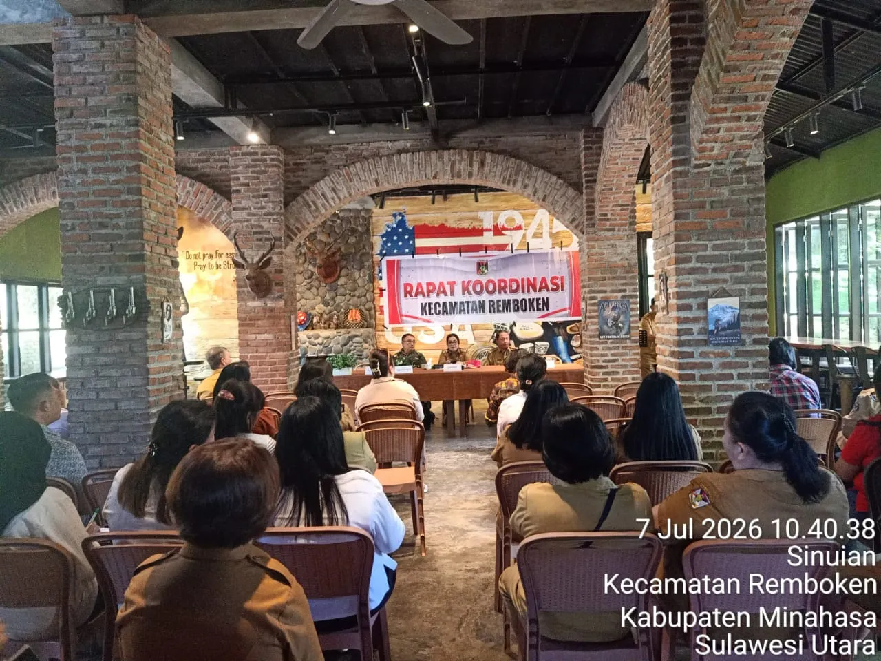 Sinergi TNI dan Pemerintah Wujudkan Remboken yang Tertib.
