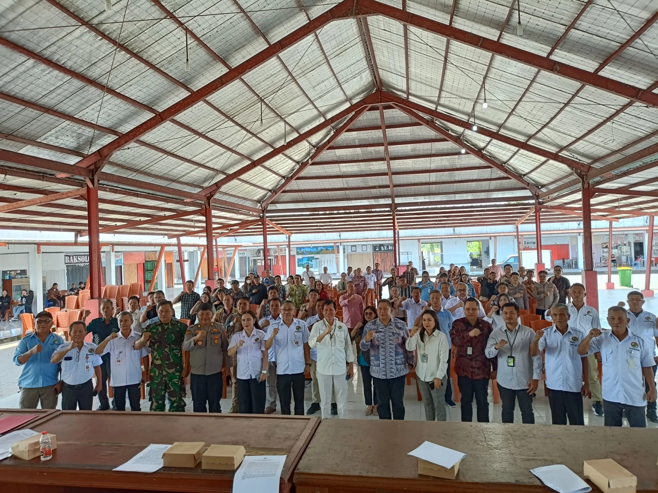 Kodim 1302/Minahasa Dukung Rakorda Dekopinda Kabupaten Minahasa Tahun 2026.