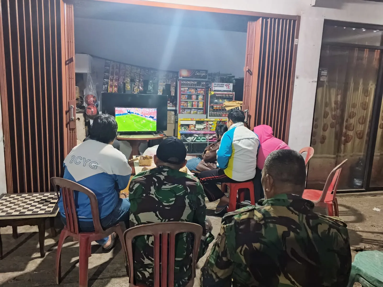 “Semangat Sepak Bola, Pererat Kemanunggalan TNI Dan Rakyat Di Tondano”.