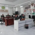 Melalui Rakor Virtual, Kodim 1302/Minahasa Matangkan Persiapan Bhakti Taruna TNI Dan Akpol.