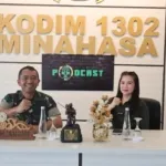 Podcast Dandim 1302/Minahasa Ungkap Capaian Pembangunan Dan Peran TNI Untuk Masyarakat.