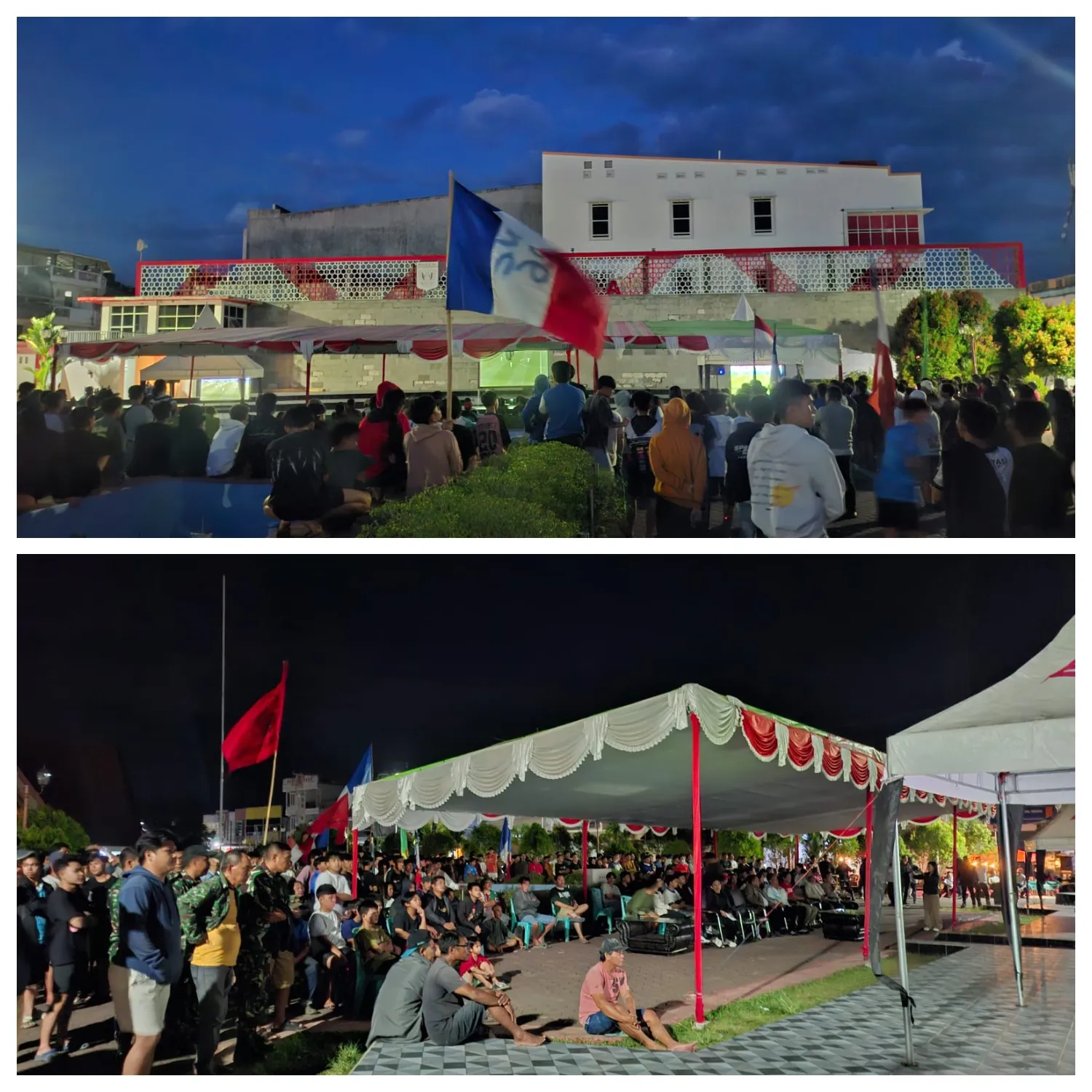 “Nobar Piala Dunia 2026, Kodim 1302/Minahasa Hadir Pererat Kebersamaan”.