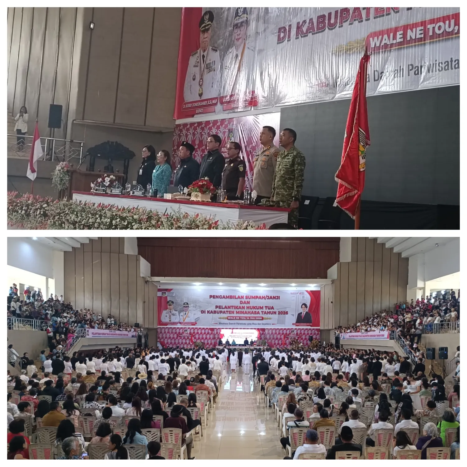“Dandim 1302/Minahasa Perkuat Sinergitas TNI dan Pemerintah Daerah Mendukung Kepemimpinan Desa.”