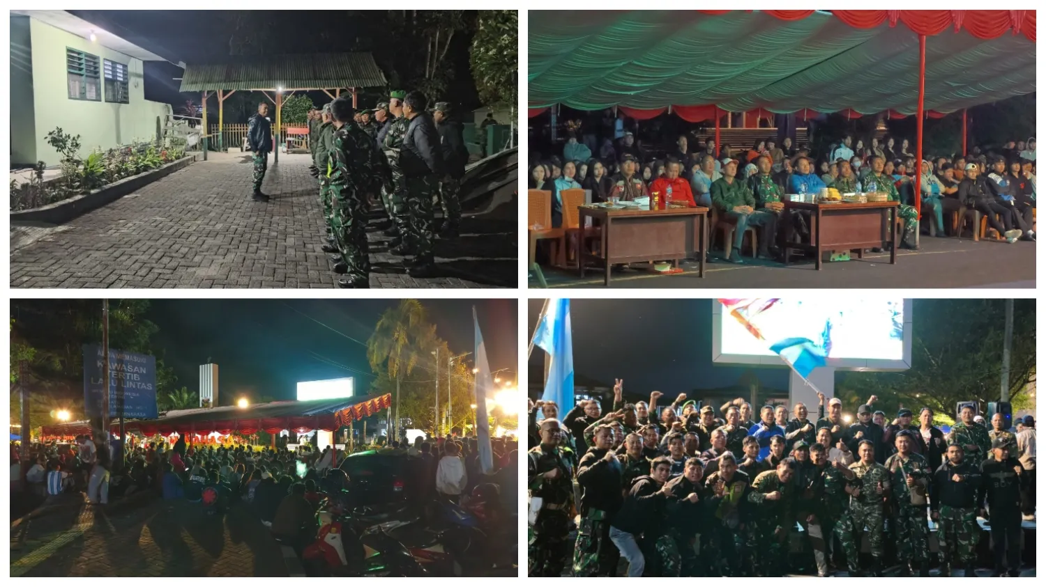 KODIM 1302/MINAHASA NOBAR BERSAMA DI MINAHASA.