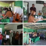 Pengobatan Gratis Dan Bagikan Sembako Untuk Warga Kakas.