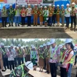 Danramil 1302-12/Belang Hadiri Peletakan Batu Pertama Pembangunan RSUD Mitra Sehat.
