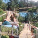 TNI Hadir Di Tengah Pembangunan, Babinsa Kawal Progres Jembatan Perintis Garuda.