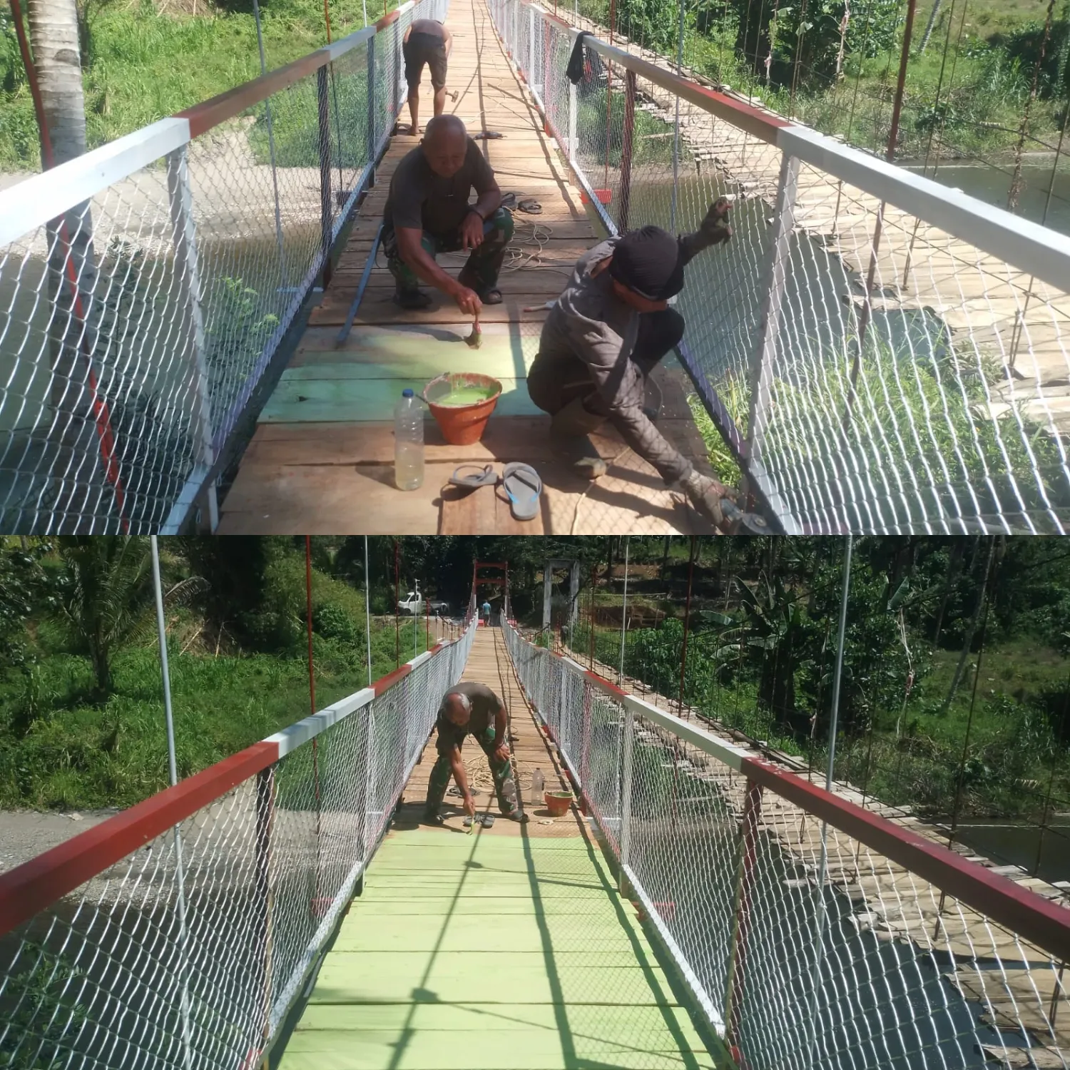 Jembatan Perintis Garuda Capai 84,50 Persen.