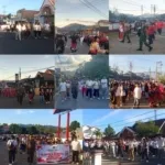 Ribuan Warga Semarakkan Jalan Sehat HUT Ke-81 Kemerdekaan RI, TNI Hadir Amankan Dan Meriahkan Kegiatan.