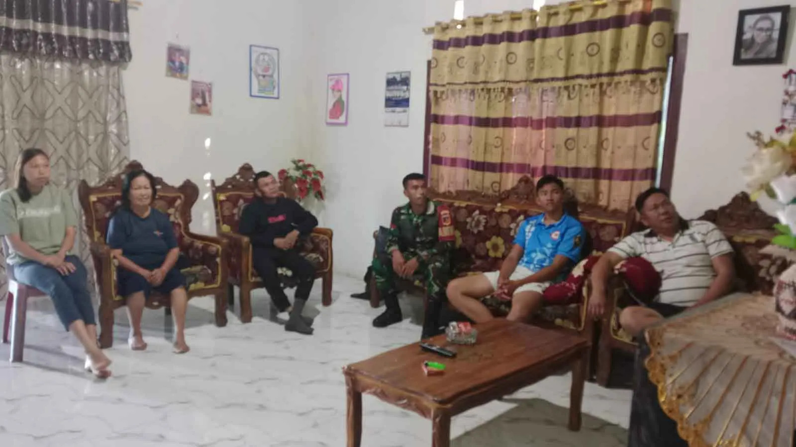 Nobar World Cup 2026, Koramil 1302-03/Kakas Pererat Kebersamaan dengan Warga