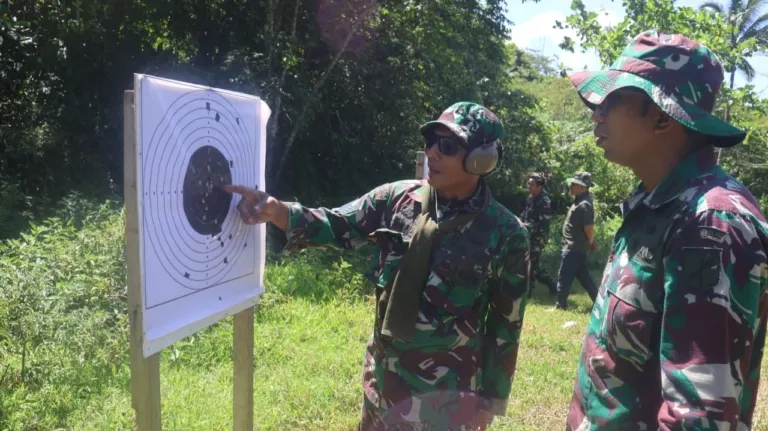 Dandim 1302/Minahasa Pimpin Latbakjatri Hari Ketiga, Keselamatan Jadi Prioritas