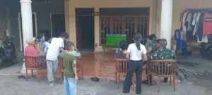 Nobar Piala Dunia,Koramil 1302-07/Tombariri Perkuat Kebersamaan TNI dan Masyarakat