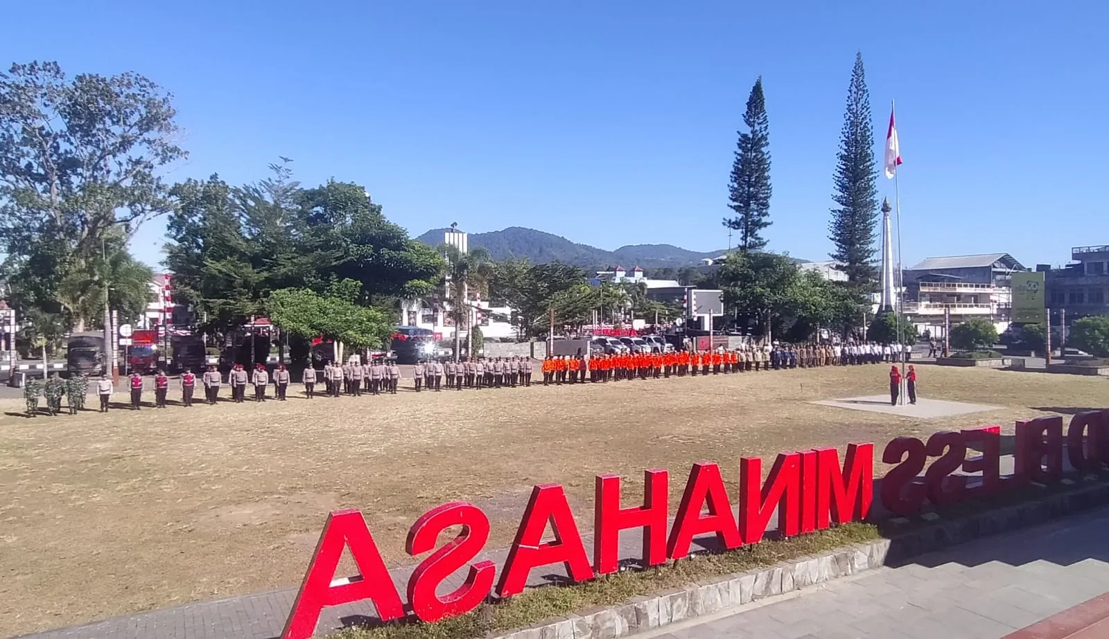 Kodim 1302/Minahasa Perkokoh Sinergi Antisipasi Dampak El Nino.