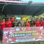 TNI Dukung Pembukaan Turnamen Tewasen Cup 2026.