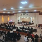 Pabung Tomohon Hadiri Rapat Paripurna DPRD, Perkuat Sinergitas TNI Dan Pemerintah.