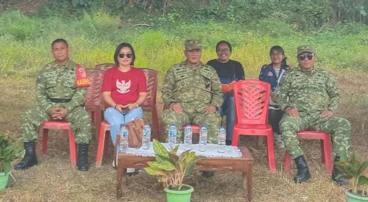 “Jelang HUT RI Ke-81, Danramil 1302-14/Amurang Ajak Warga Jaga Persatuan.”