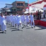 Semarak Pawai Pembangunan Kawangkoan Raya Warnai HUT RI Ke-81.