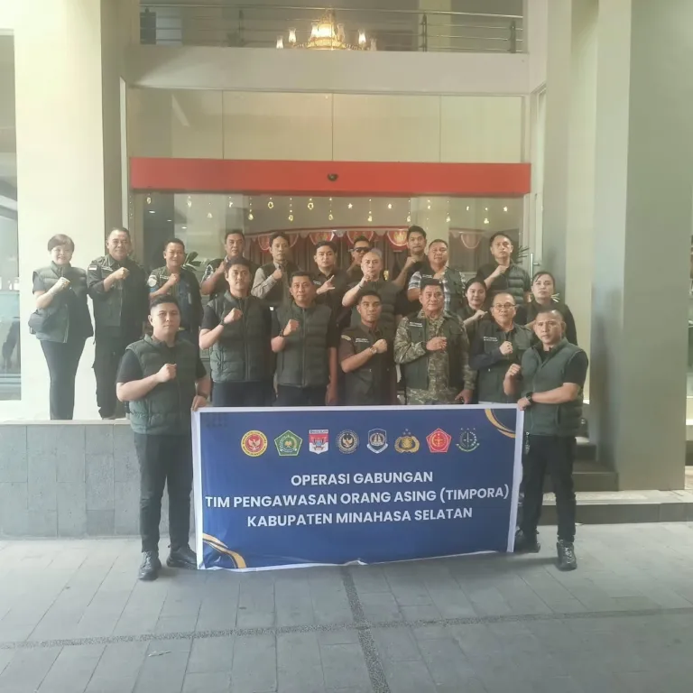 “WNA Terpantau, Wilayah Aman: Peran Danramil Di TIM PORA.”