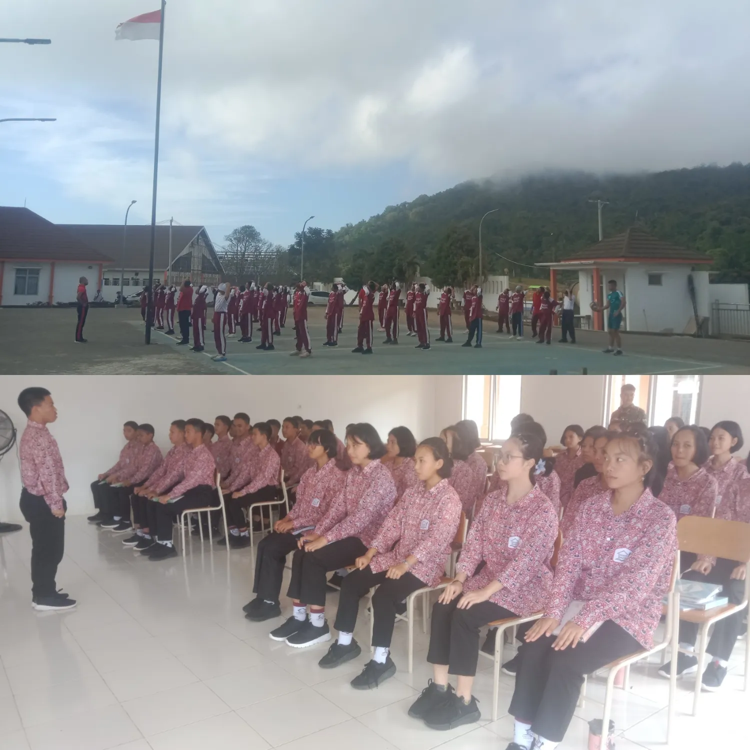 Kodim 1302/Minahasa Kawal Pembinaan Karakter Siswa Sekolah Rakyat Lewat Bhakti Taruna 2026.