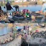 Pembangunan Jembatan Perintis Garuda Di Tondano Timur Capai 6,5 Persen.