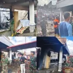 Tim Gabungan Padamkan Kebakaran Rumah Dan Laundry Di Tombatu Utara.