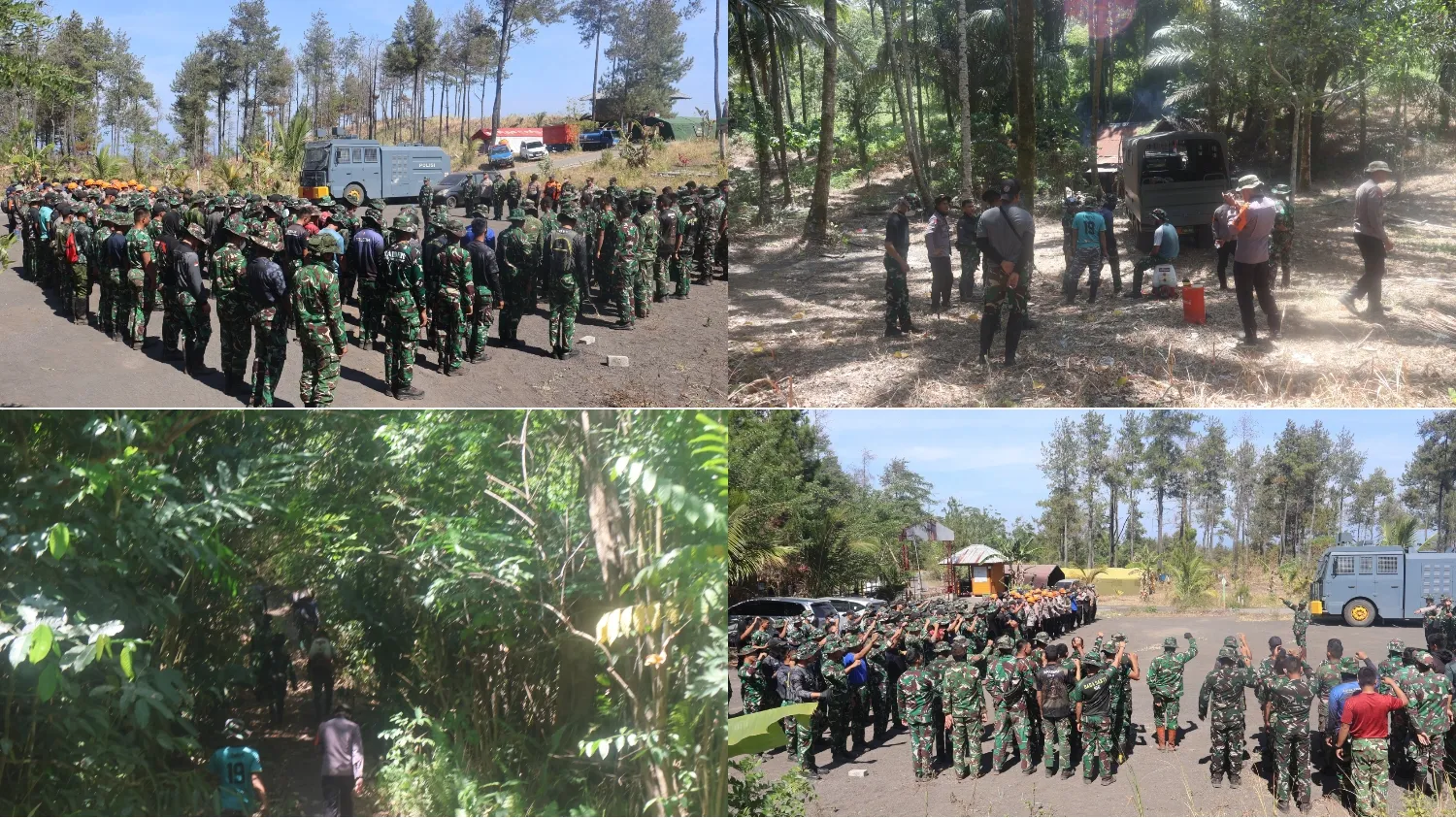 “Api Padam, Penjagaan Berlanjut: Kaki Gunung Soputan Masih Diawasi.”