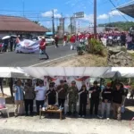 “Satu Langkah, Satu Semangat, Merah Putih Berkibar.”