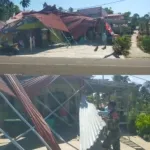 Babinsa Bergerak Cepat Tangani Dampak Puting Beliung Di Tambelang.