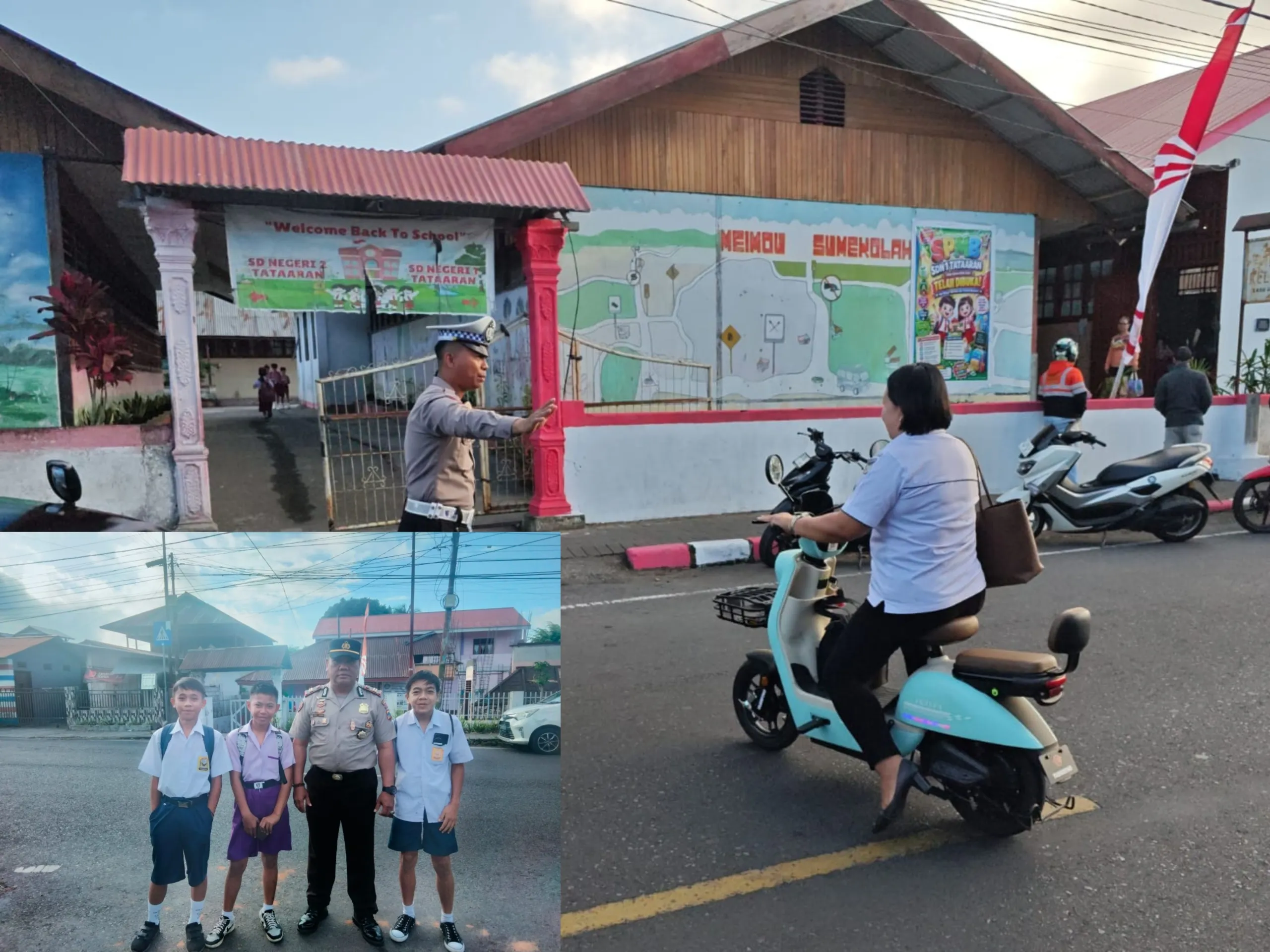 Polres Minahasa Gelar Strong Point Pagi, Wujudkan Lalu Lintas Aman dan Pelayanan Prima untuk Masyarakat