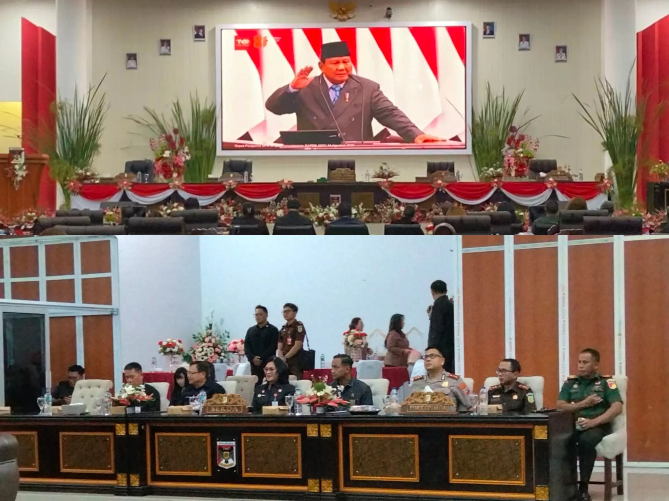 DPRD Minahasa Gelar Rapat Paripurna Istimewa, Ikuti Pidato Kenegaraan Presiden RI