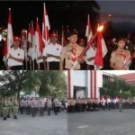 Pawai Taptu HUT ke-81 RI di Minahasa Berlangsung Meriah dan Aman