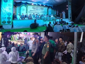 Langowan Bersholawat Jilid II Dihadiri 800 Jamaah, Polres Minahasa Pastikan Kegiatan Aman