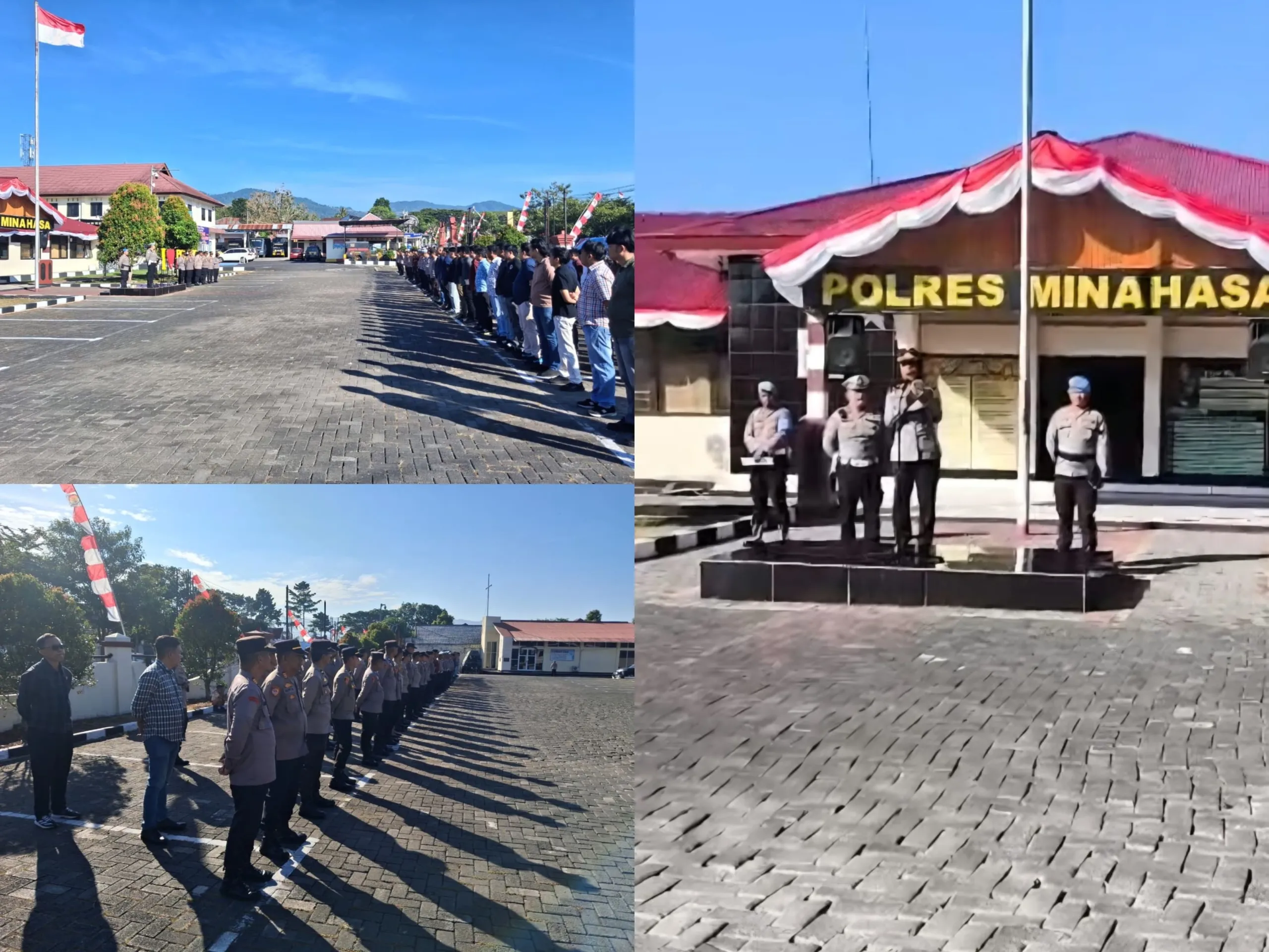 Kasikum Polres Minahasa Beri Pembekalan KUHAP Terbaru kepada Personel