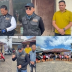 Dengan Vespa Klasik, Waka Polda Sulut Patroli Kamtibmas di Pinggiran Danau Tondano
