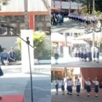 SMPN 2 Tondano Tampil Memukau dalam Lomba Tata Upacara Bendera di Minahasa