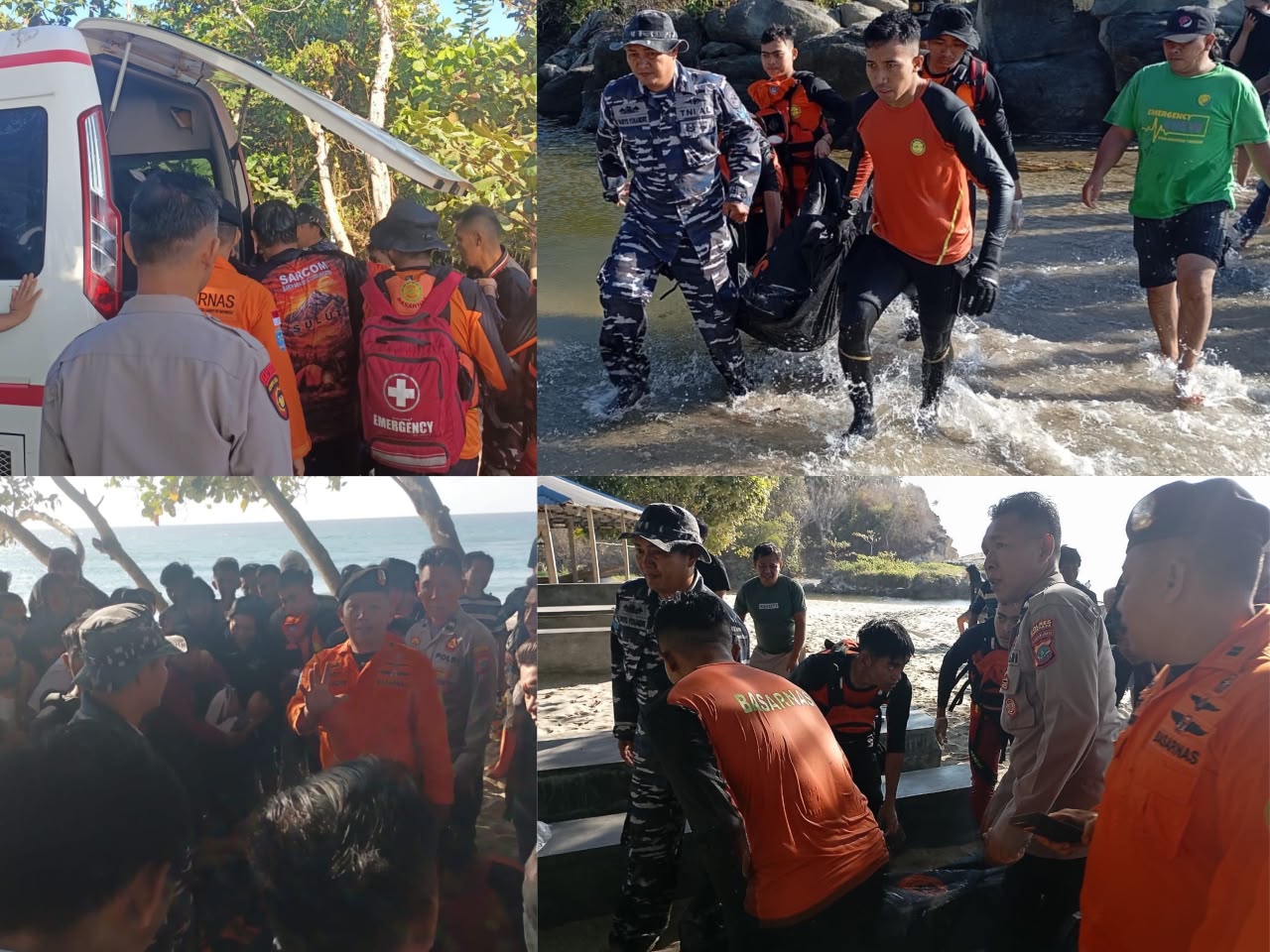 Jenazah Remaja Korban Tenggelam di Pantai Tuturuga Ditemukan