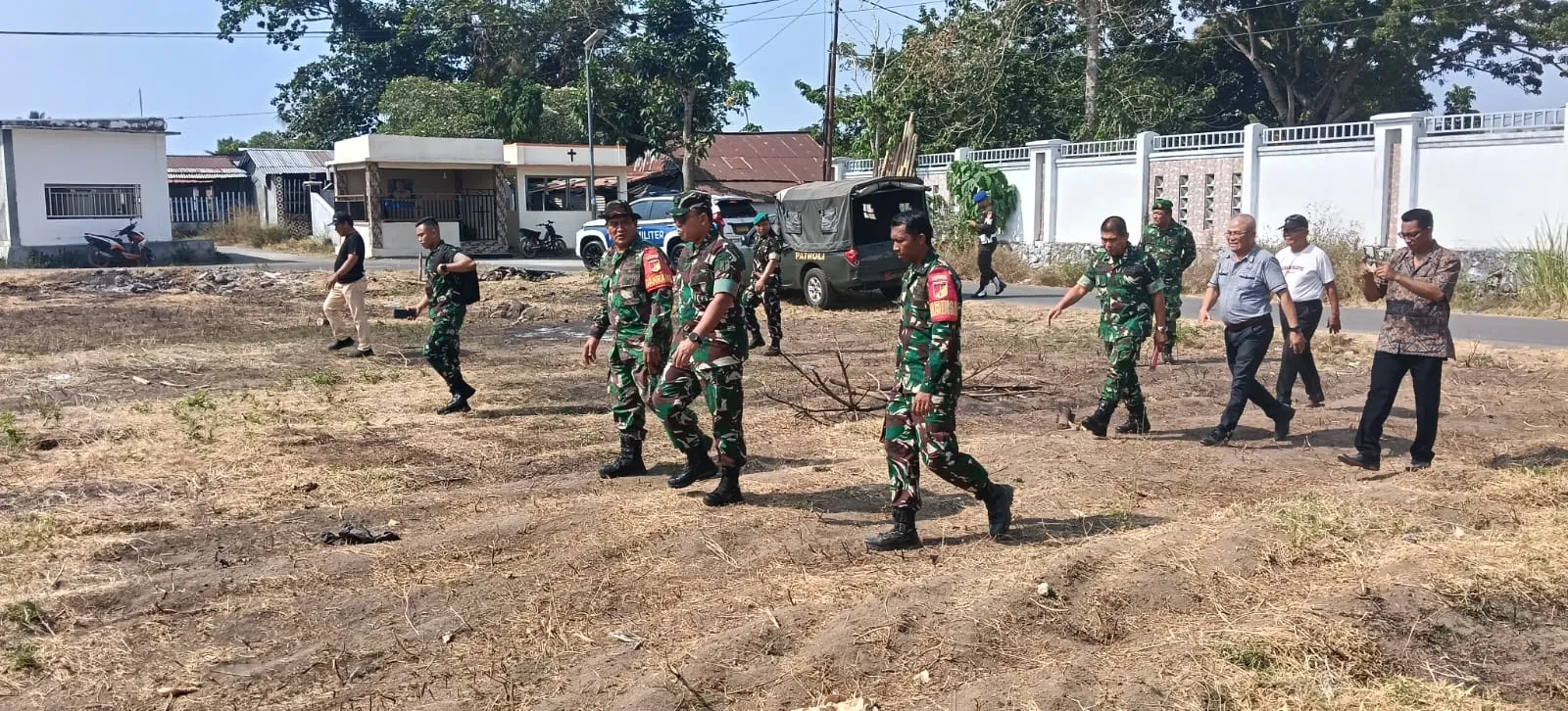 Kasdam XIII/Merdeka Turun Langsung, KDKMP Desa Teep Dikebut Rampung September.