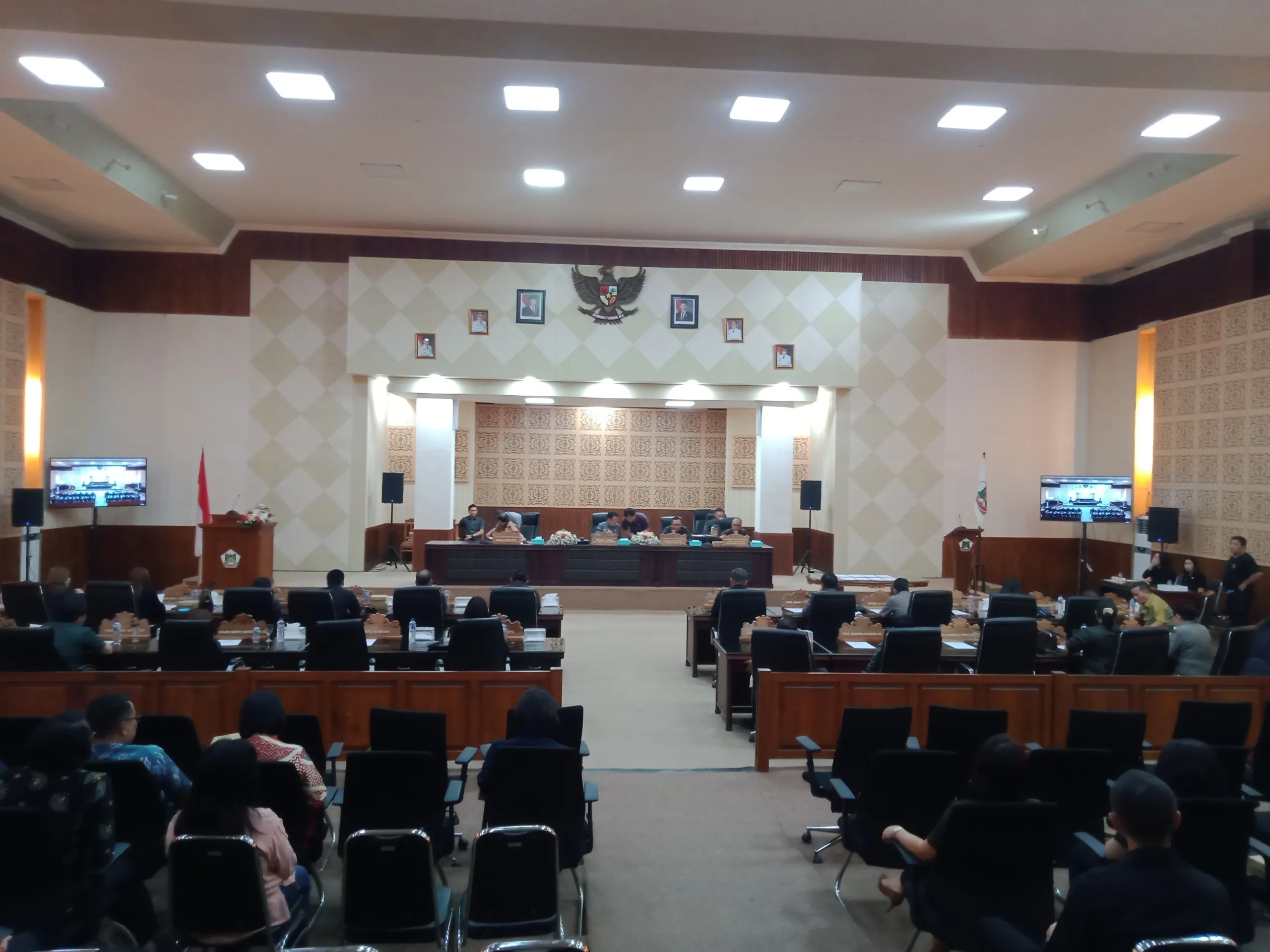 Kodim 1302/Minahasa Perkuat Sinergi Di Paripurna Tomohon.