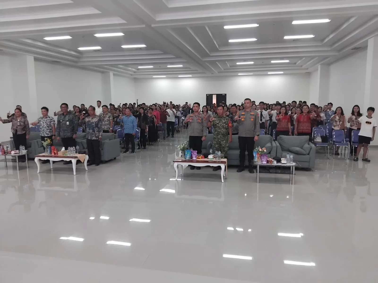 Koramil 09/Langowan Dukung Taruna Nusantara Expo, Dorong Generasi Muda Raih Pendidikan Berkualitas.