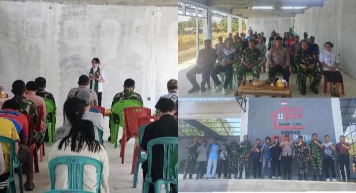 Koramil 1302-08/Kawangkoan Gelar Doa Bersama untuk Percepatan Pembangunan KDKMP