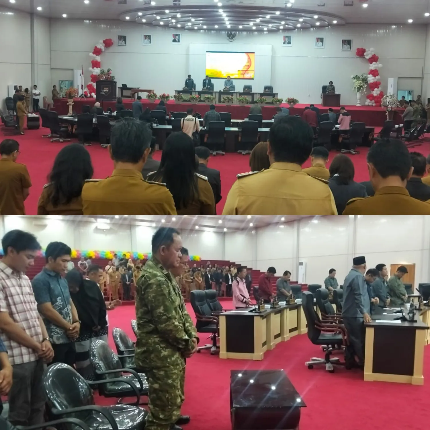 Danramil Hadiri Paripurna DPRD Mitra, KUA-PPAS 2026 Disepakati.
