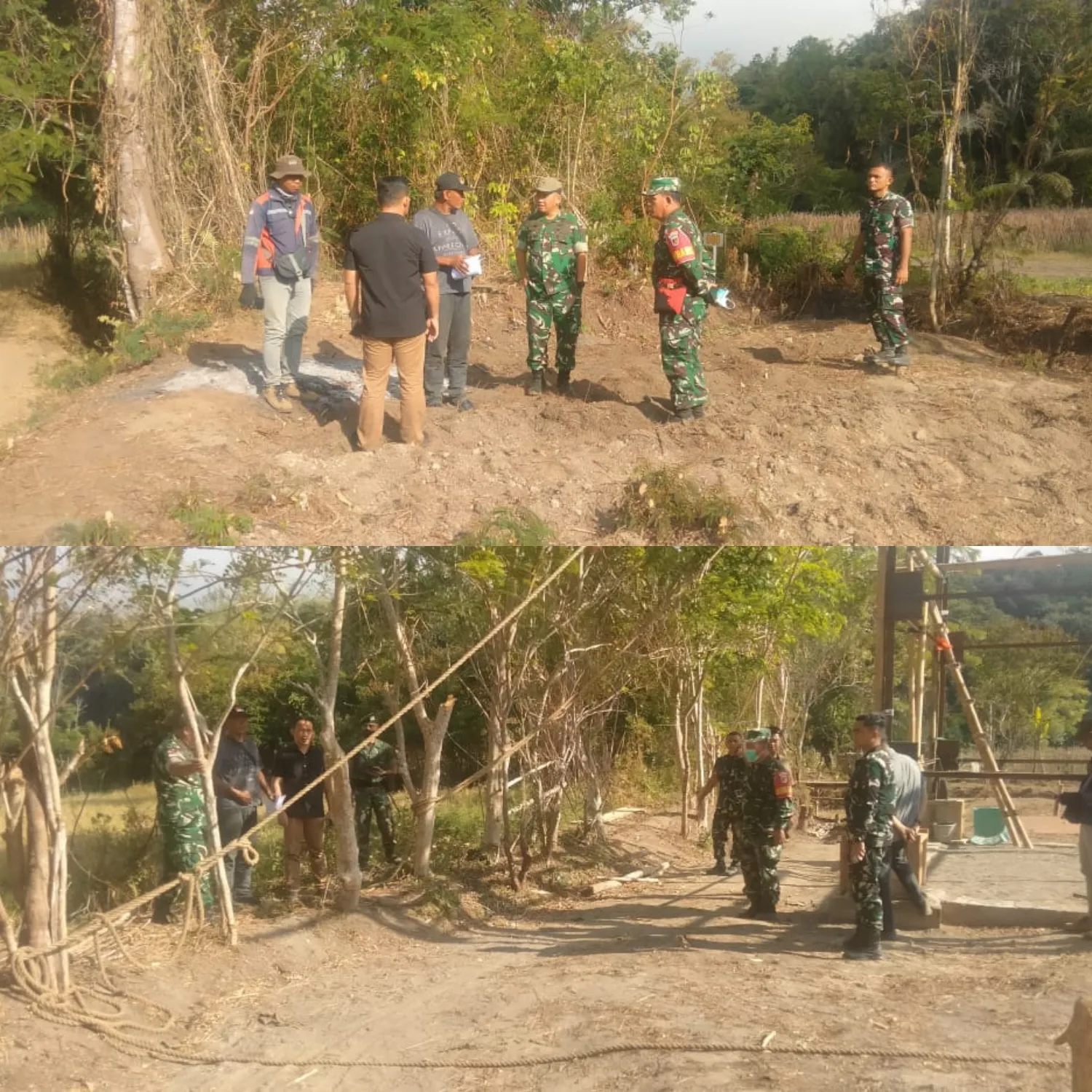 Pangdam XIII/Merdeka Tinjau Progres Pembangunan Lapangan Tembak Dodiklatpur Rindam XIII/MDK Di Minahasa.