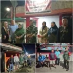 Babinsa Kodim 1302/Minahasa Aktif Kawal Keamanan Malam Lewat Pos Siskamling.