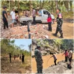 Babinsa Bersama Manggala Agni Dan Polri Patroli Cegah Karhutla.