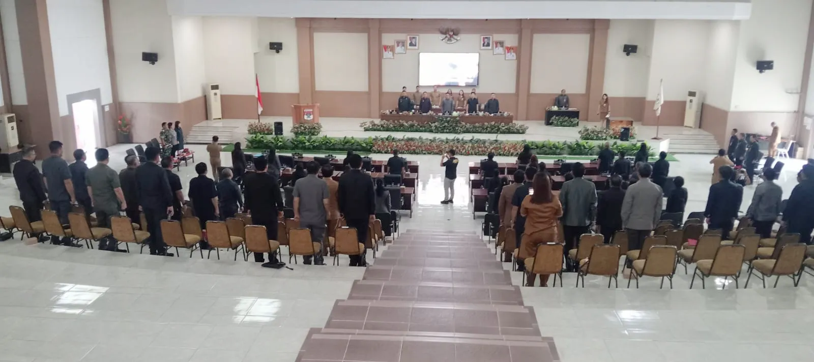 Danramil Hadir, Perkuat Sinergi TNI Dan Pemda Di Minahasa Selatan.